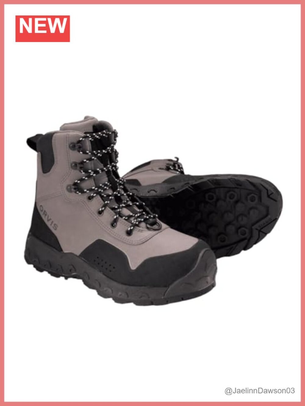 Orvis Clearwater Wading Boots - Rubber Sole, Women's Fit, Ankle High, Lace Up